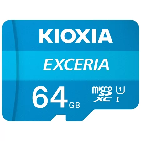 Kontrolsat - Kioxia MicroSD Memory Card - Exceria 64GB - W/ Adapter