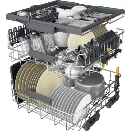 Kontrolsat - Whirlpool W7F HP33 X Dishwasher (15 Place Settings - 60cm - Class D)