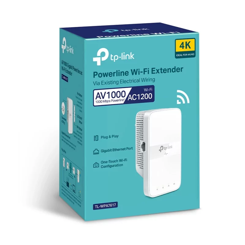 Kontrolsat - TP-Link AV1000 Gigabit Wi-Fi Powerline Adapter