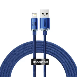 Kontrolsat - Cabo Baseus - USB-A - Lightning - 2M - Azul