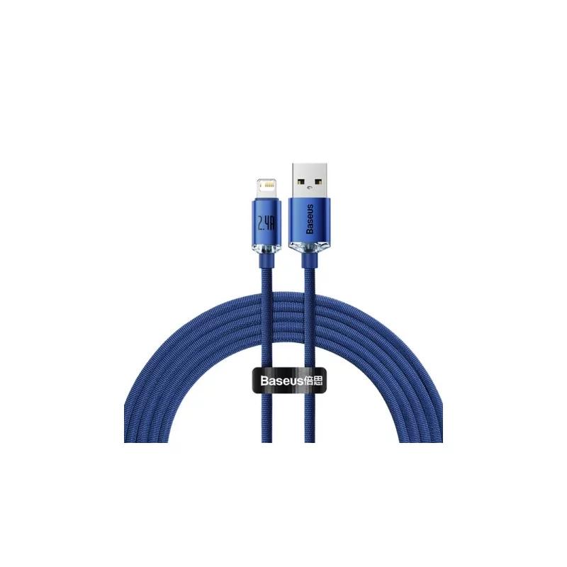 Kontrolsat - Cabo Baseus - USB-A - Lightning - 2M - Azul