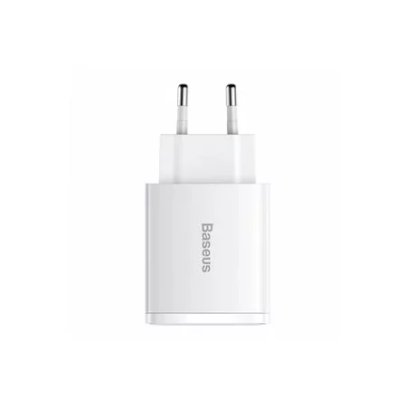 Kontrolsat - Baseus Compact CCXJ-E02 30W Fast Charger PD 3.0 - White Kontrolsat - Baseus Compact CCXJ-E02 30W Fast Charger PD 3.0 - White