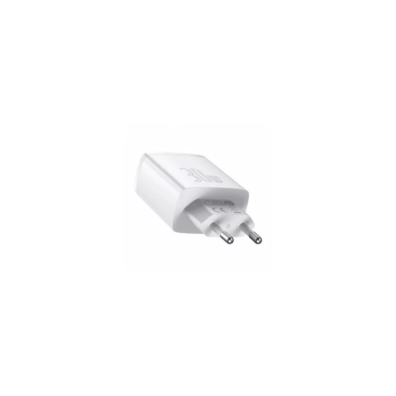 Kontrolsat - Baseus Compact CCXJ-E02 30W Fast Charger PD 3.0 - White