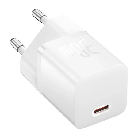 Kontrolsat - Baseus GaN5 Fast Charger (Mini) USB-C 30W - White