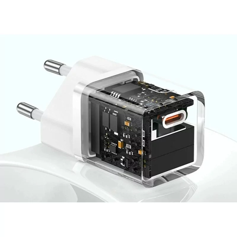 Kontrolsat - Baseus GaN5 Fast Charger (Mini) USB-C 30W - White