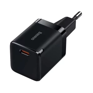 Kontrolsat - Carregador Baseus GaN3 Fast Charger 30W USB-C - Preto