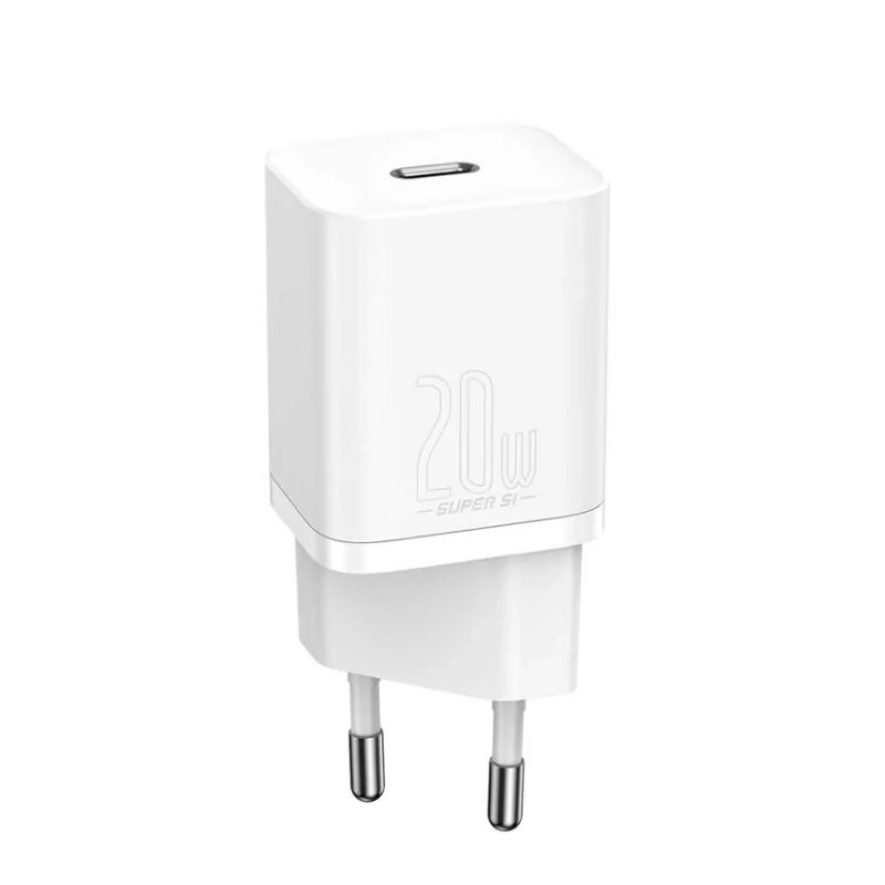 Kontrolsat - Baseus Super Si 1C 20W Fast Charger PD 3.0 - White