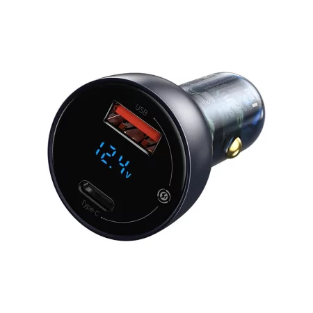 Kontrolsat - Baseus Particular Fast Car Charger 65W Cigarette Lighter Charger - Black Kontrolsat - Baseus Particular Fast Car Charger 65W Cigarette Lighter Charger - Black