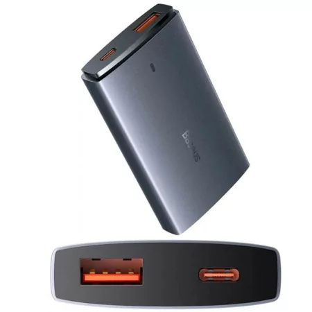 Kontrolsat - Carregador Baseus GaN5 Pro Fast Charger 65W - Cinza Kontrolsat - Carregador Baseus GaN5 Pro Fast Charger 65W - Cinza