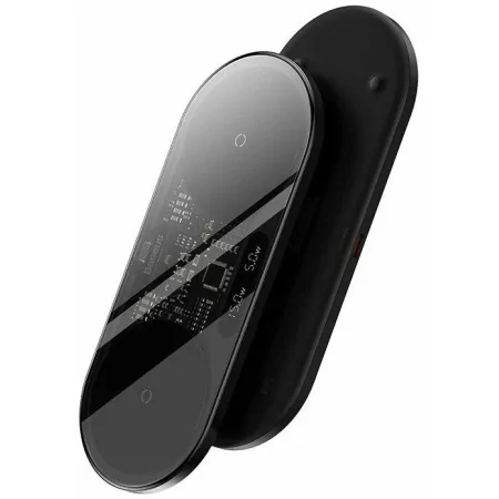 Kontrolsat - Baseus Dual USB-C 20W Wireless Charger - Black