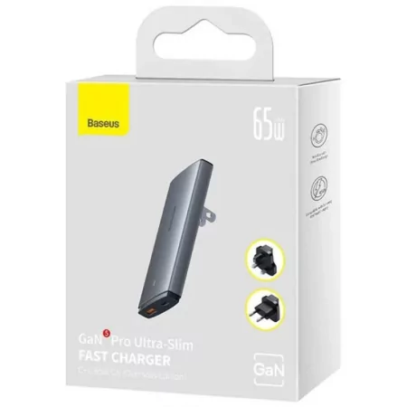 Kontrolsat - Baseus GaN5 Pro Fast Charger 65W - Gray