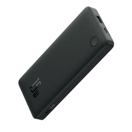 Kontrolsat - Powerbank Baseus Air Lite 10000mAh 15W + USB-C Cable 30cm - Black Kontrolsat - Powerbank Baseus Air Lite 10000mAh 15W + USB-C Cable 30cm - Black