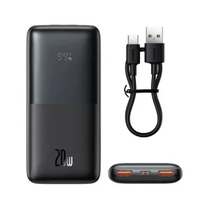 Kontrolsat - Powerbank Baseus Bipow Pro 20W 10000mAh - Black