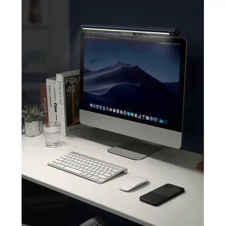 Kontrolsat - Lâmpada Baseus I-Wok Pro Computer Monitor Light Bar - Preta