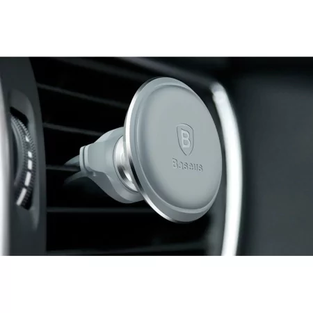 Kontrolsat - Baseus Magnetic Car Holder - Silver Kontrolsat - Baseus Magnetic Car Holder - Silver