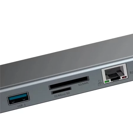 Kontrolsat - Docking Station Baseus Enjoyment USB-C 10-in-1 Gray