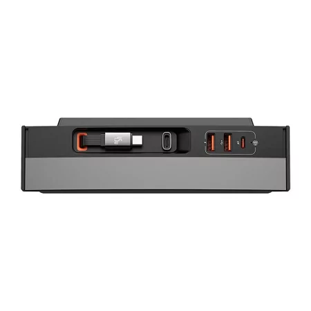 Kontrolsat - Baseus T-Space Hub for Tesla with 45W Retractable USB-C Cable