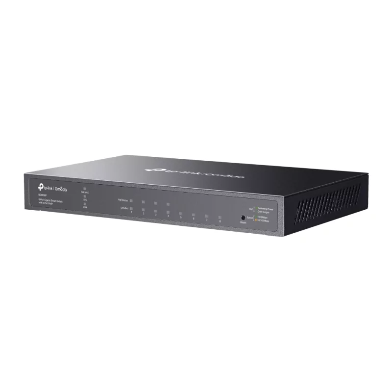 Kontrolsat - TP-Link 8-port 4× Gigabit PoE+ Management Switch - TL-SG2008P