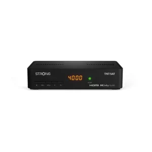 Kontrolsat - Recetor Satélite Strong HD - C/ Cartão TNT Sat - SRT7408 - Canais Franceses