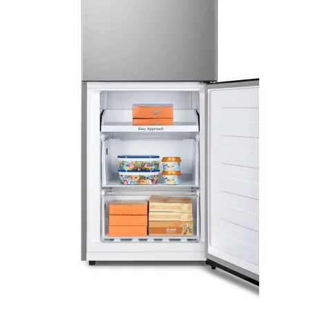 Kontrolsat - Hisense RB390N4ACE Fridge Freezer (300L - Class E - Inox) Kontrolsat - Hisense RB390N4ACE Fridge Freezer (300L - Class E - Inox)