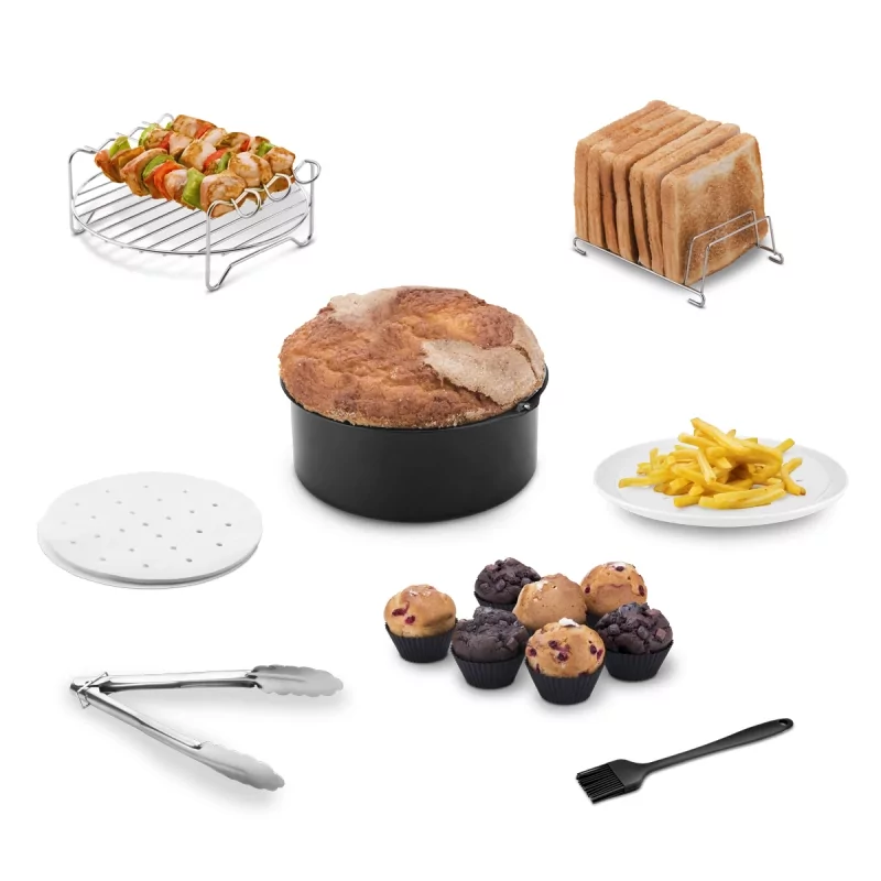 Kontrolsat - Pack Acessórios Air Fryer 3.5L ou Mais - 7 Acessórios - UFESA