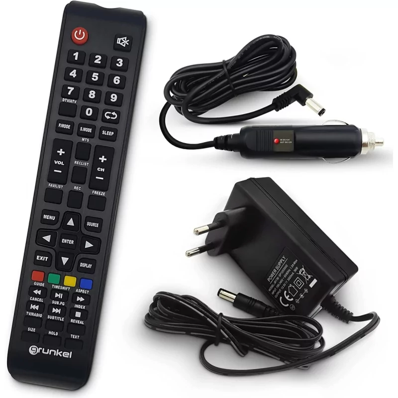 Kontrolsat - Televisor 24" LED Grunkel 24IV2 - HD - (Adaptador 12V Incluído)
