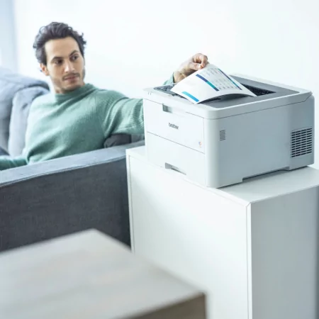 Kontrolsat - Brother Laser Printer - Colors - WiFi - F/V - 26 Pages per Minute - HL-L3240CDW