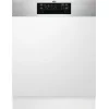 AEG Built-in Dishwasher - 13 Cutlery - Class D - Stainless Steel - FEE63606PM