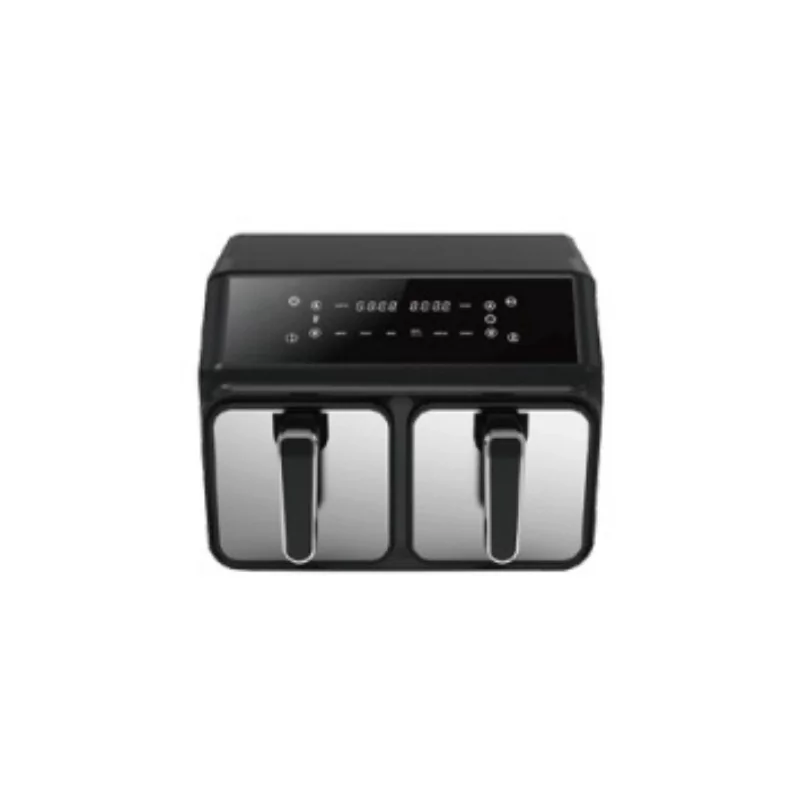 Kontrolsat - Air Fryer Silver (2x4L) - BERLIN - 8L