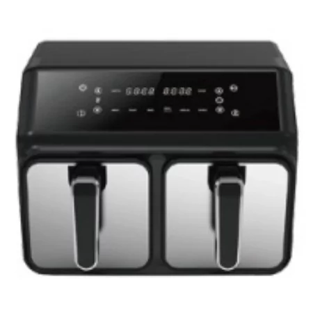 Kontrolsat - Air Fryer Silver (2x4L) - BERLIN - 8L