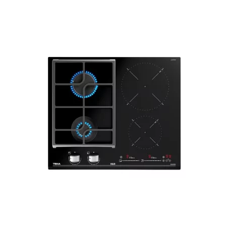 Kontrolsat - Placa Encastrar Mista (Indução Gás) Teka - 4 Zonas - JZC64322ABN Kontrolsat - Placa Encastrar Mista (Indução Gás) Teka - 4 Zonas - JZC64322ABN