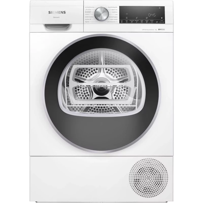 Kontrolsat - Siemens Tumble Dryer - 9kg - Heat Pump - White - WQ45G2D0ES Kontrolsat - Siemens Tumble Dryer - 9kg - Heat Pump - White - WQ45G2D0ES