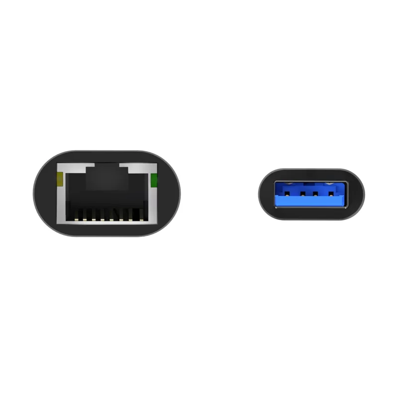 Kontrolsat - Aisens USB / RJ45 Adapter - (15cm - Grey) - A106-0708