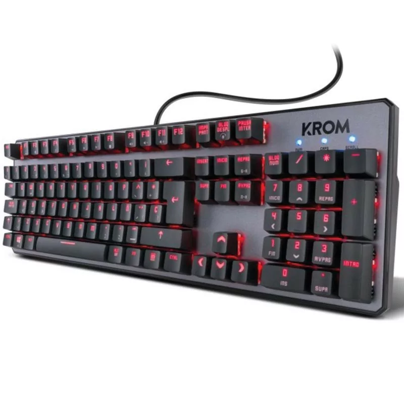 Teclado Mecânico Krom Kernel RGB - NXKROMKRNLPT