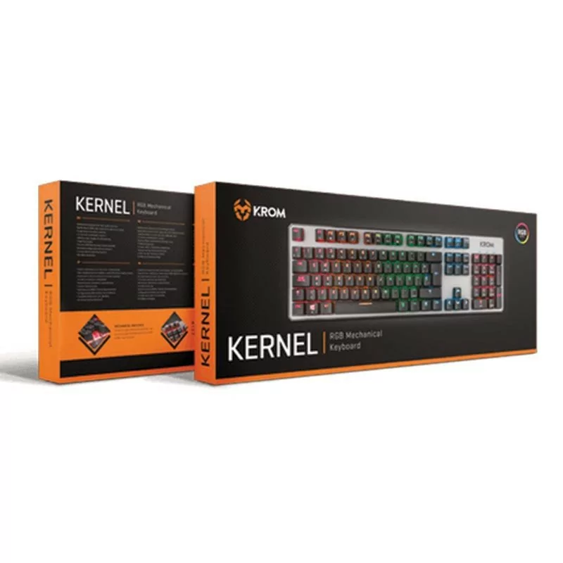 Teclado Mecânico Krom Kernel RGB - NXKROMKRNLPT