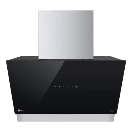 Kontrolsat - Chaminé Exaustor Inclinado de Vidro - (60cm - 630m3/h - Classe Energética C) - HCEZ2428B