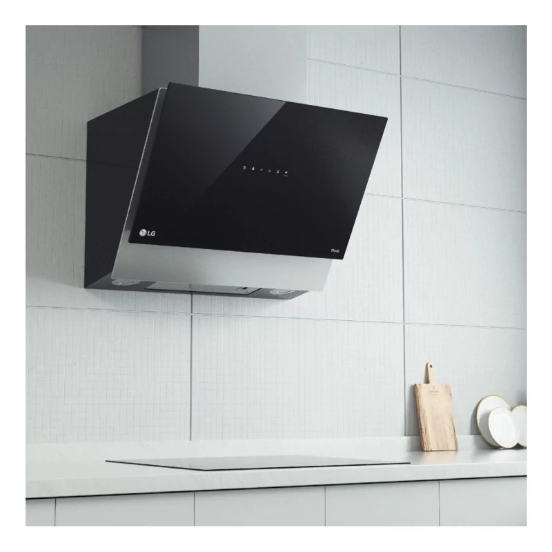 Kontrolsat - Inclined Glass Exhaust Chimney - (60cm - 630m3/h - Energy Class C) - HCEZ2428B