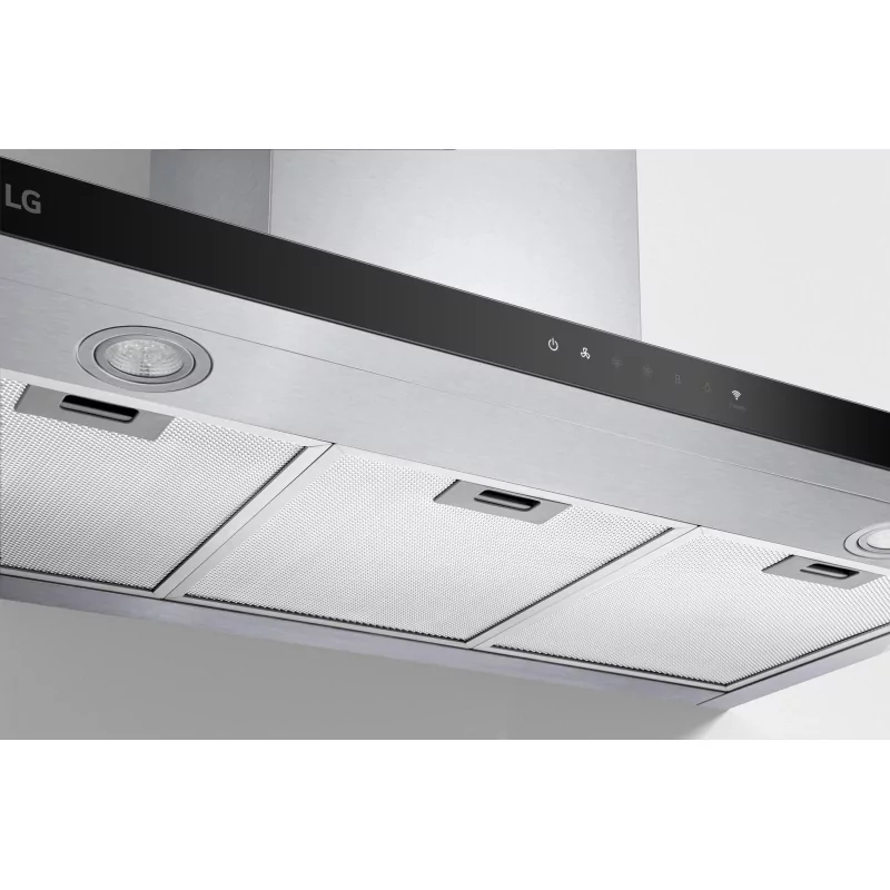 Kontrolsat - Chaminé Exaustor LG - (90cm - 800m3/h - Classe Energética A) - HCEZ3626S
