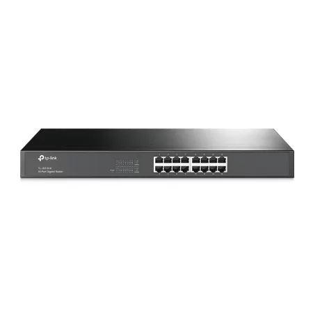 Kontrolsat - Switch de Rack 19" TP-Link 16 portas Gigabit - TL-SG1016