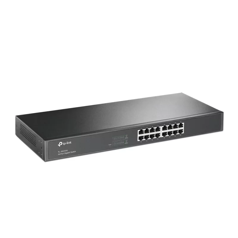 Kontrolsat - Switch de Rack 19" TP-Link 16 portas Gigabit - TL-SG1016