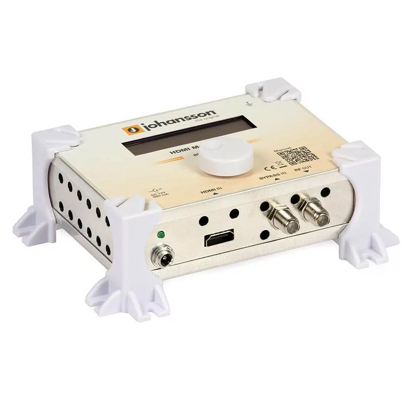 Modulador HDMI Johansson 8202 - DVB-C(QAM)/DVB-T(COFDM)/DMB-T/ATSC