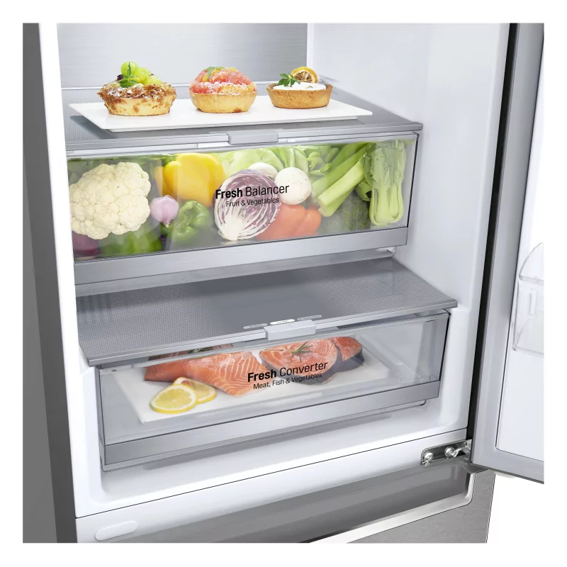 Kontrolsat - LG GBB92MBB3P Fridge Freezer (381L - Class A - Inox)