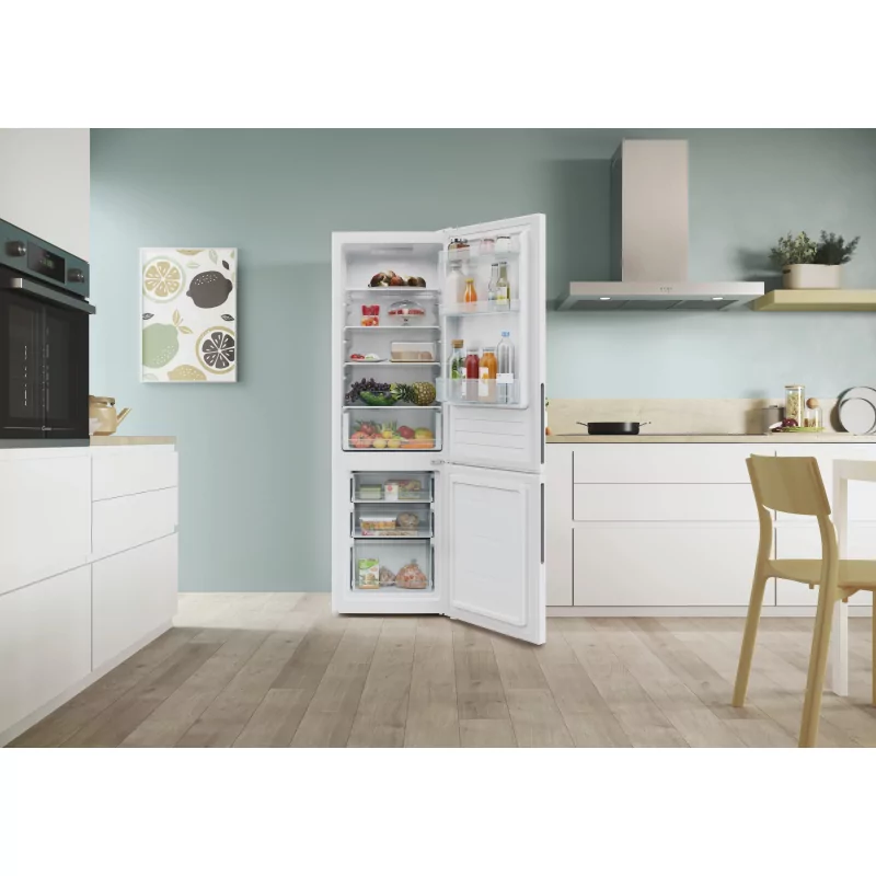 Kontrolsat - Candy CCT3L517EW Fridge Freezer (260L - Class E - White)