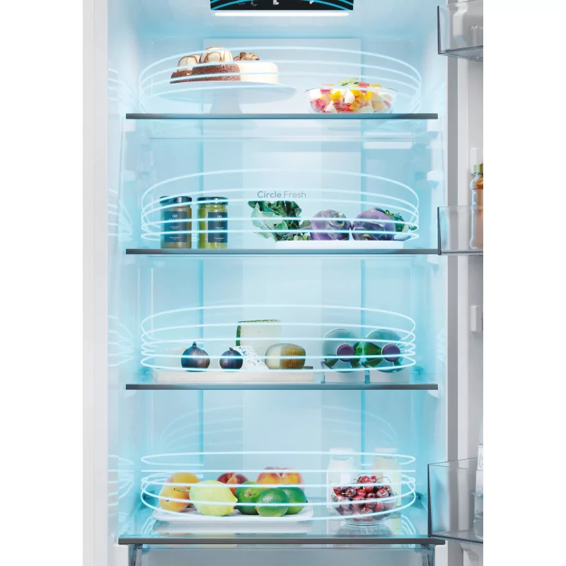 Kontrolsat - Candy CNCQ2T518EW Fridge Freezer (279L - Class E - White)