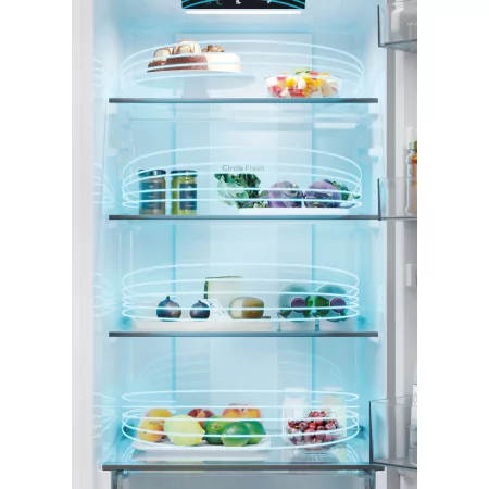 Kontrolsat - Candy CNCQ2T518EW Fridge Freezer (279L - Class E - White)