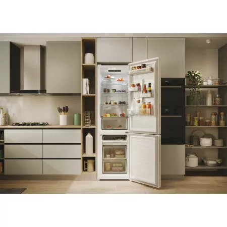 Kontrolsat - Candy CNCQ2T518EW Fridge Freezer (279L - Class E - White)