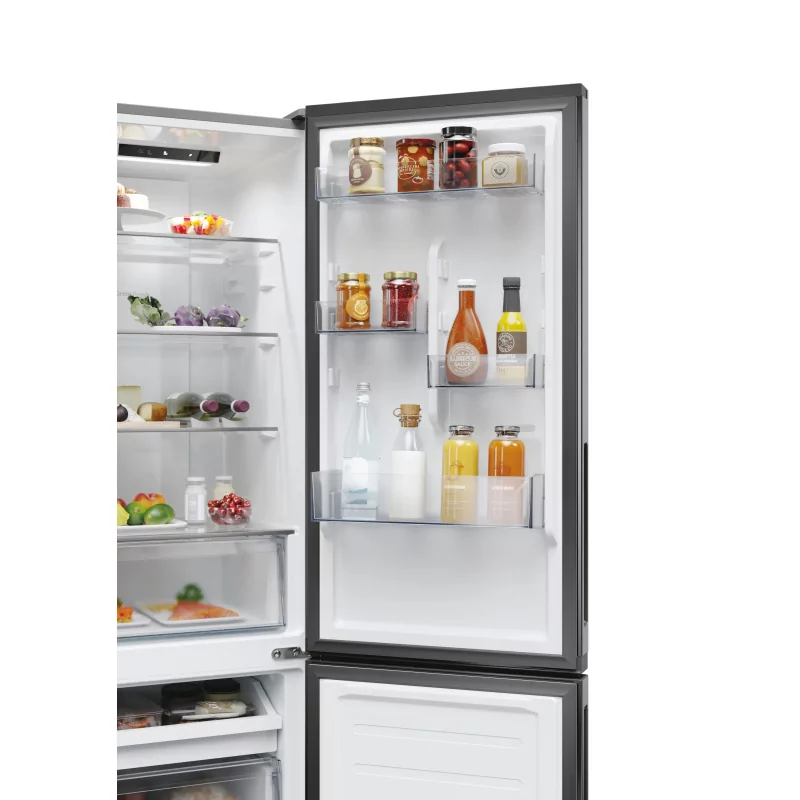 Kontrolsat - Candy CNCQ2T518EX Fridge Freezer (279L - Class E - Inox)
