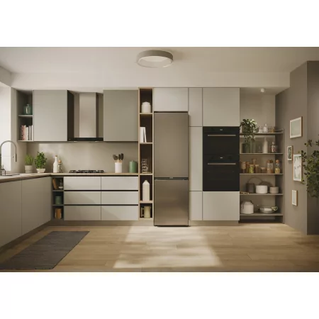 Kontrolsat - Candy CNCQ2T518EX Fridge Freezer (279L - Class E - Inox)