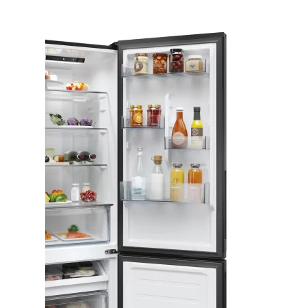 Kontrolsat - Candy CNCQ2T518EB Fridge Freezer (279L - Class E - Black)