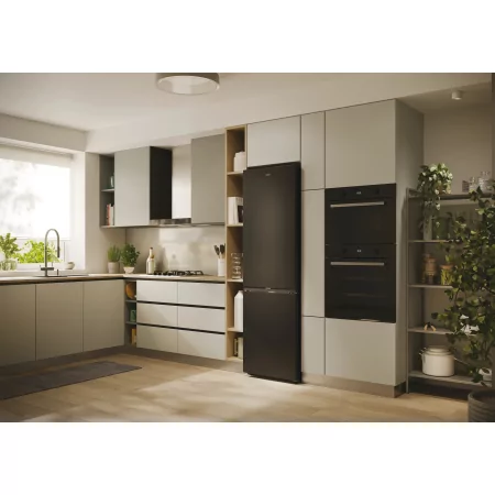 Kontrolsat - Candy CNCQ2T518EB Fridge Freezer (279L - Class E - Black)